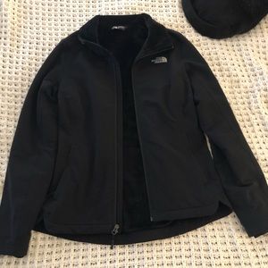 North face zip up jacket